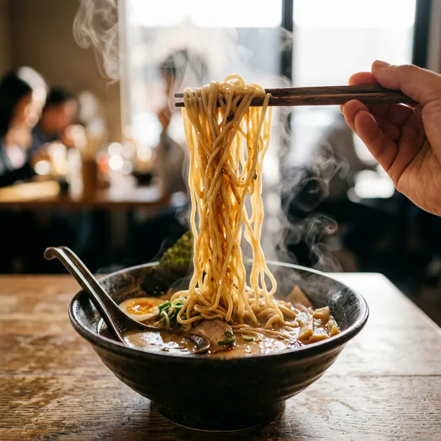 The Epic Noodle Pull